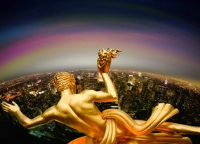 都市夜景psd素材下载